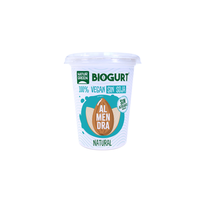 Biogurt almendra natural 400g naturgreen