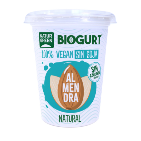 Biogurt almendra natural 400g naturgreen