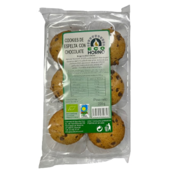 Cookies espelta con chocolate 220gr. eco-horno