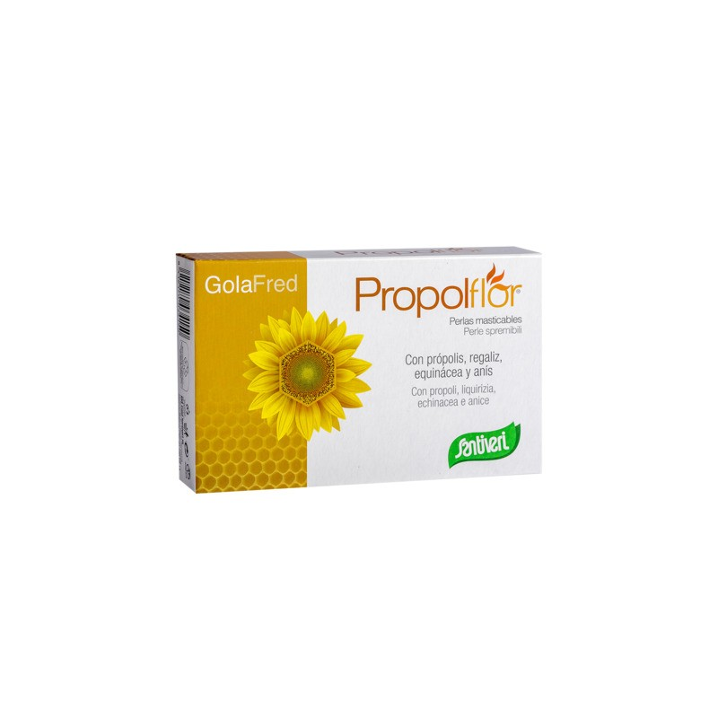 Propolflor 40 perlas masticables santiveri