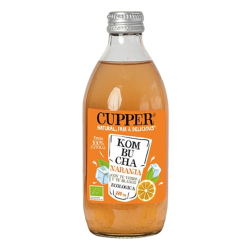 Cupper kombucha naranja eco 330ml