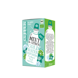 Cupper infusion fria menta citricos 10unid