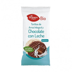 Tortitas arroz integral chocolate con leche 100g