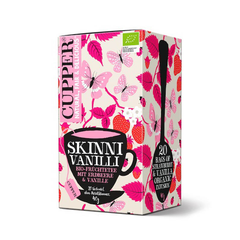 Cupper skinni vainilla 20f