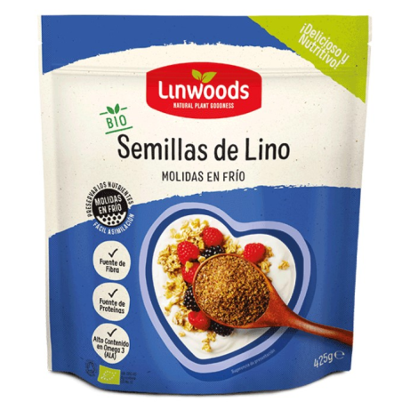 Linwoods semillas lino molidas 675g bio