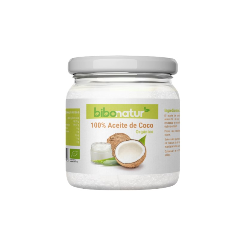 Aceite coco extra virgen eco 400g bibonatur