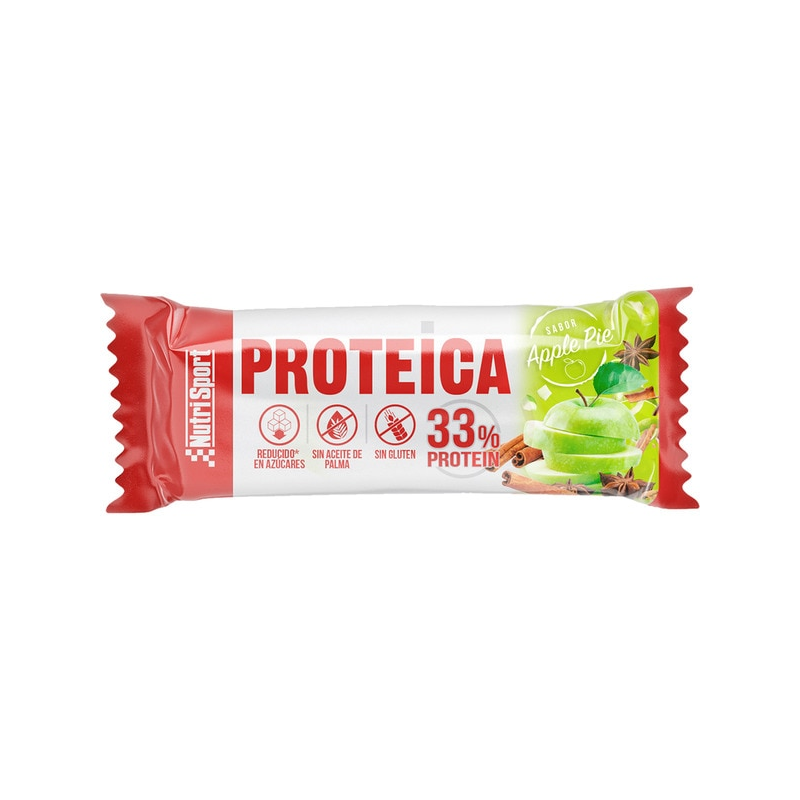 Barritas proteicas yogur manzana nutrisport