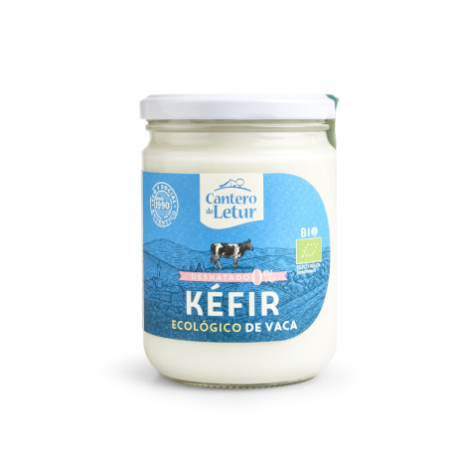 Kefir vaca desnatado 0% cantero de letur 420g