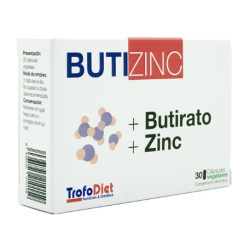 Butizinc butirato + zinc 30cap trofodiet