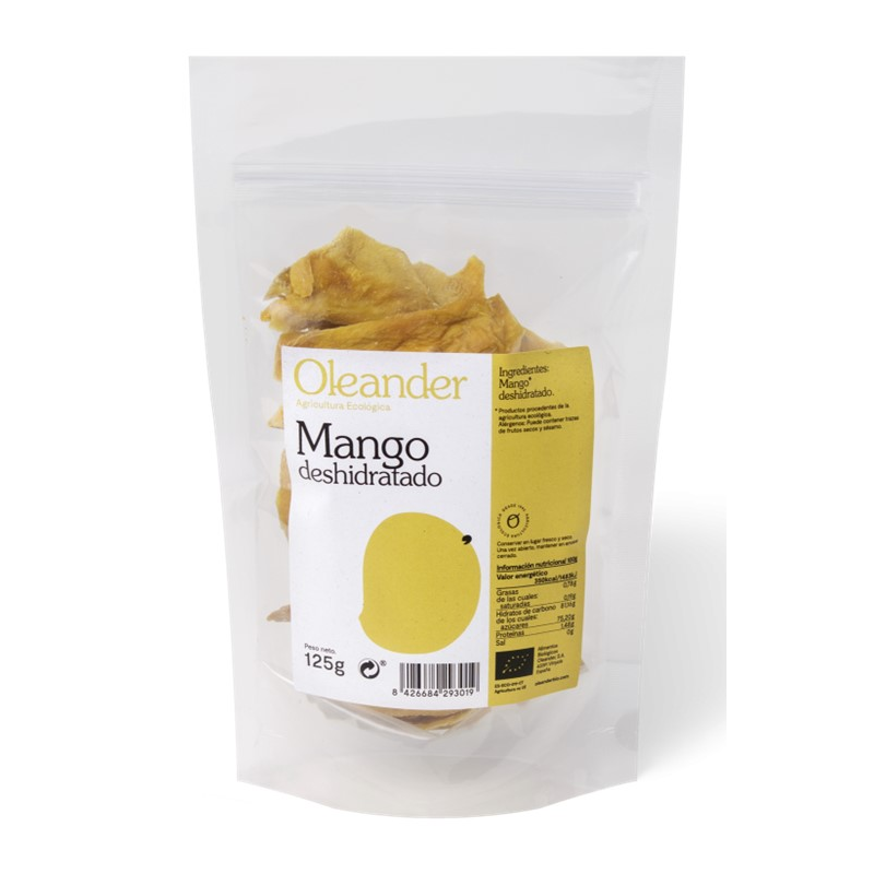 Mango deshidratado 125g oleander