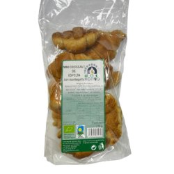 Mini croissant espelta mantequilla 210g eco-horno