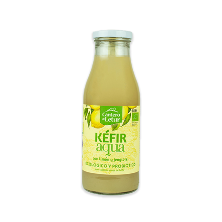 Kefir agua limon jengibre cantero de letur 500m