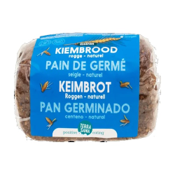 Pan germinado centeno 400g terrasana
