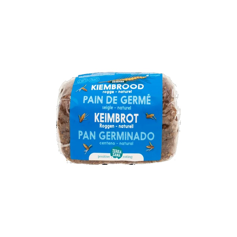 Pan germinado centeno 400g terrasana