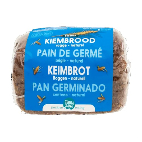 Pan germinado centeno 400g terrasana