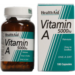 Vitamina a 5000ui 100 healt ai
