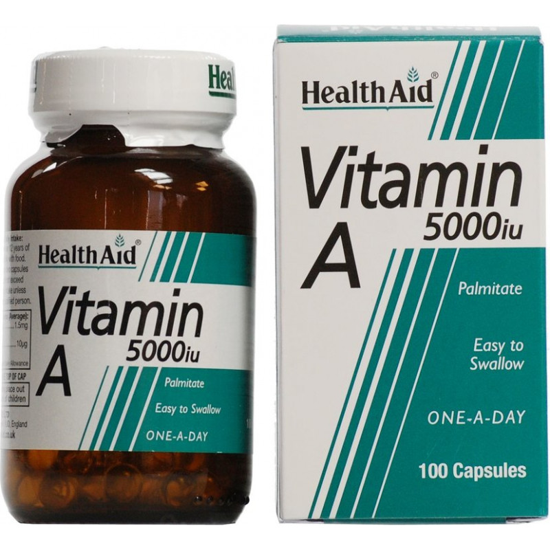 Vitamina a 5000ui 100 healt ai