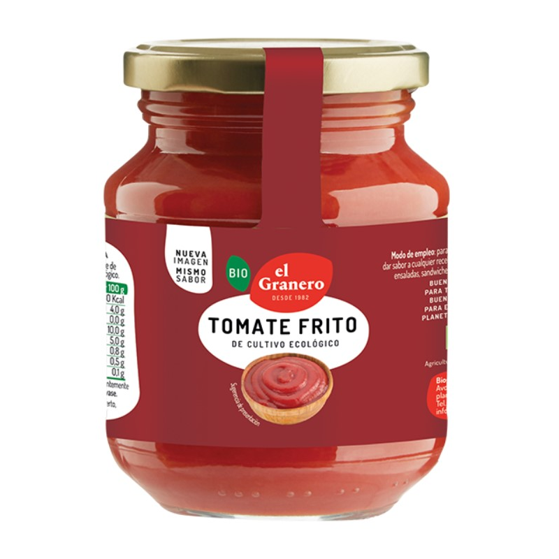 Tomate frito bio 340g el granero integral