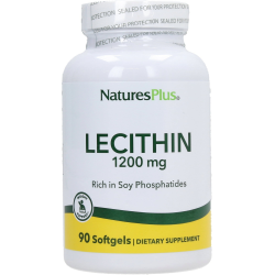 Lecitina de soja 1200mg 90 perlas natures plus