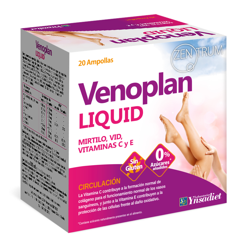 Venoplan liquid 20 ampollas zentrum ynsadiet