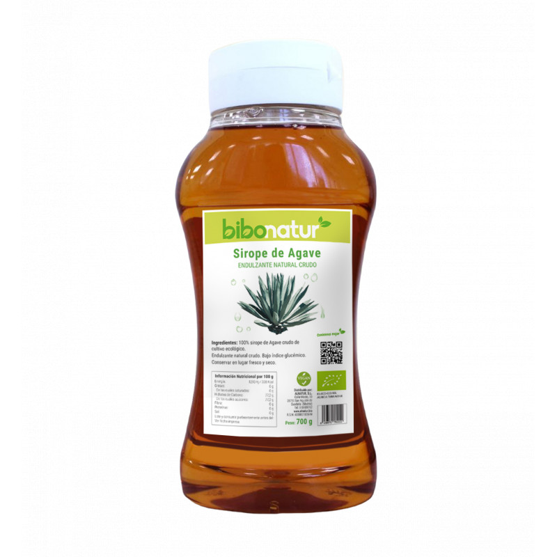 Sirope de agave 700g bibonatur eco