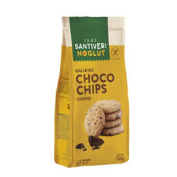 Noglut galletas pepitas choco 150gr santiveri