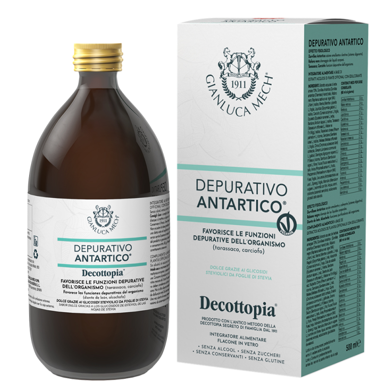 Depurativo antartico 500ml gianluca mech