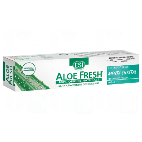 Aloe fresh dentifrico gel menta cristal 100ml esi