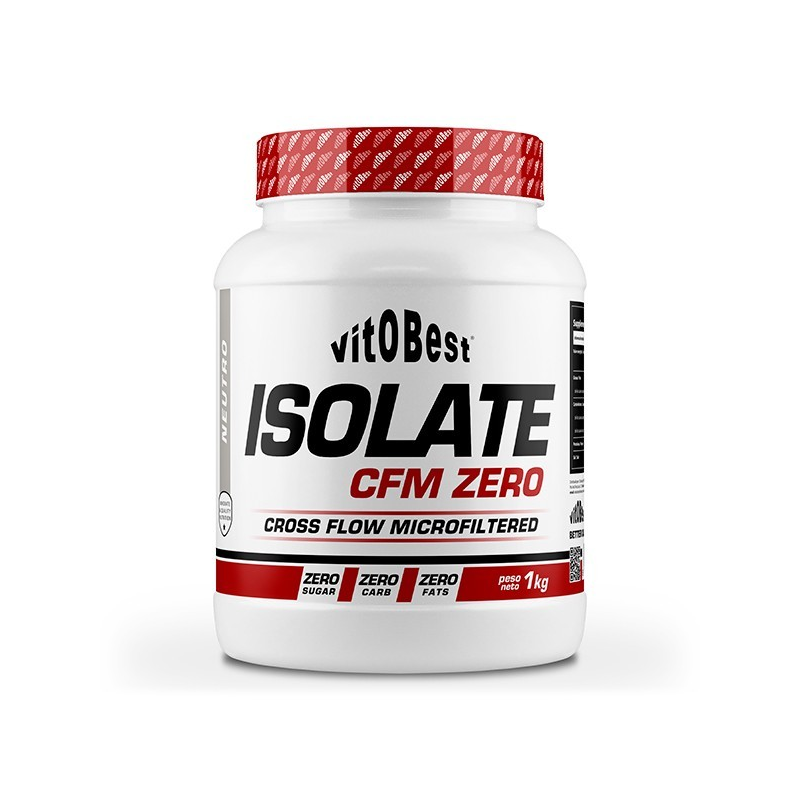 Isolate cfm zero sabor neutro 1kg vitobest