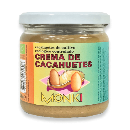 Crema cacahuete 330g monki