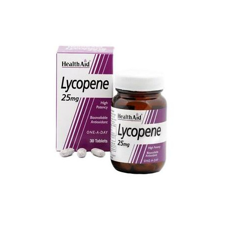 Lycopene 25mg 30tab health aid