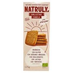 Natruly galletas canela sin gluten bio 125g