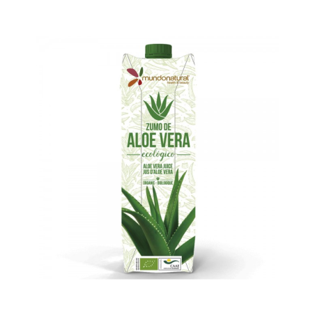 Zumo aloe vera eco  1l mundo natural tetra brik
