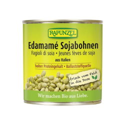 Edamame (habas de soja) rapunzel bio 200g lata