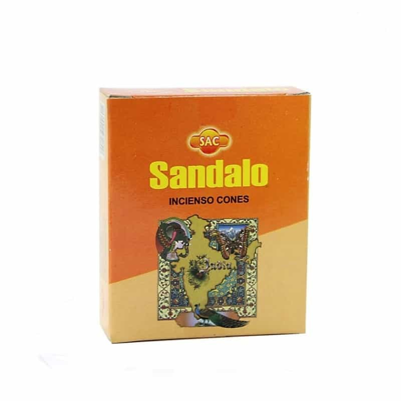 Incienso conos sandalo sac 10unid