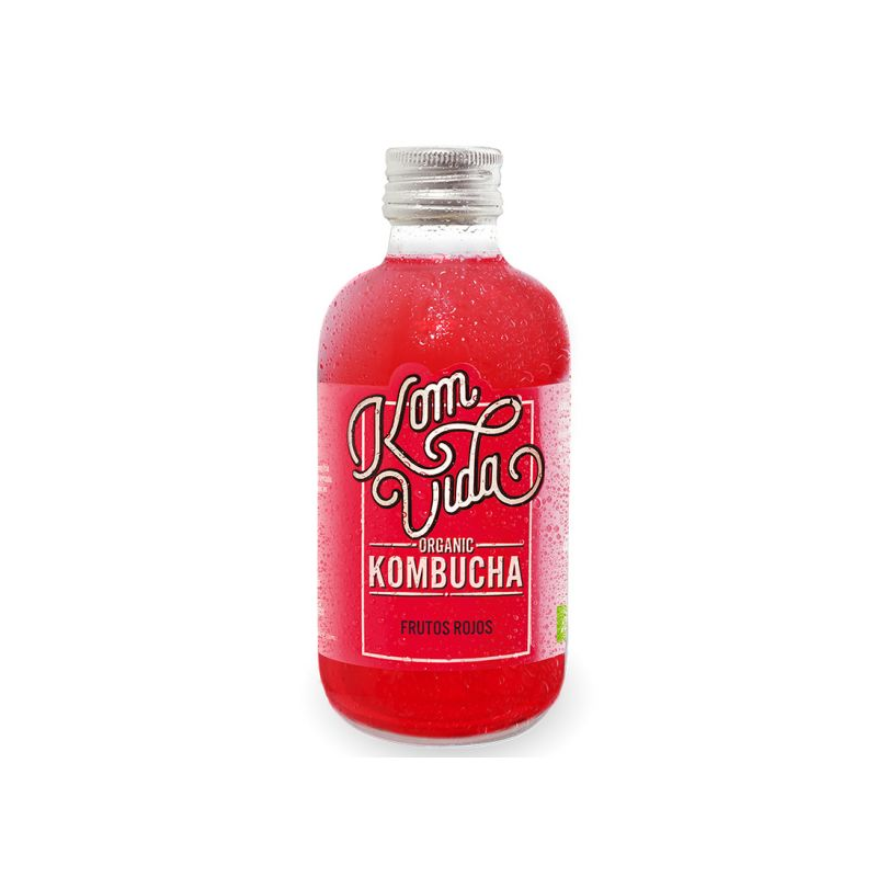 Kombucha frutos rojos 250ml berryvida komvida