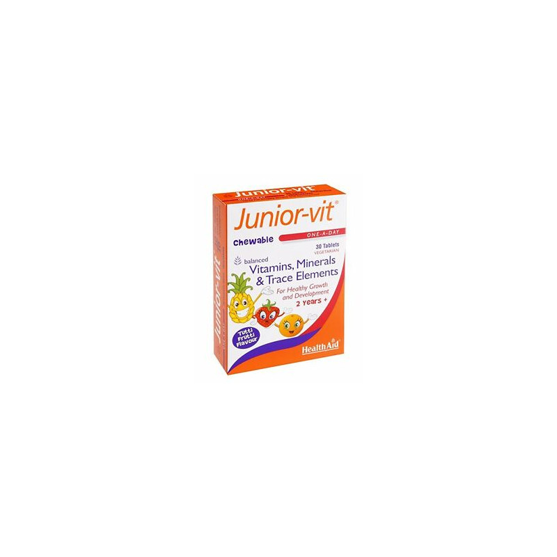 Junior vit 30tab health aid