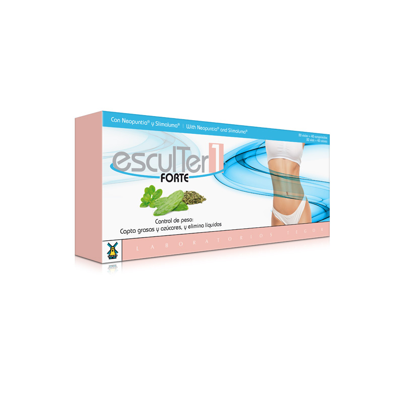 Esculter 1 forte 20 viales + 40comp tegor