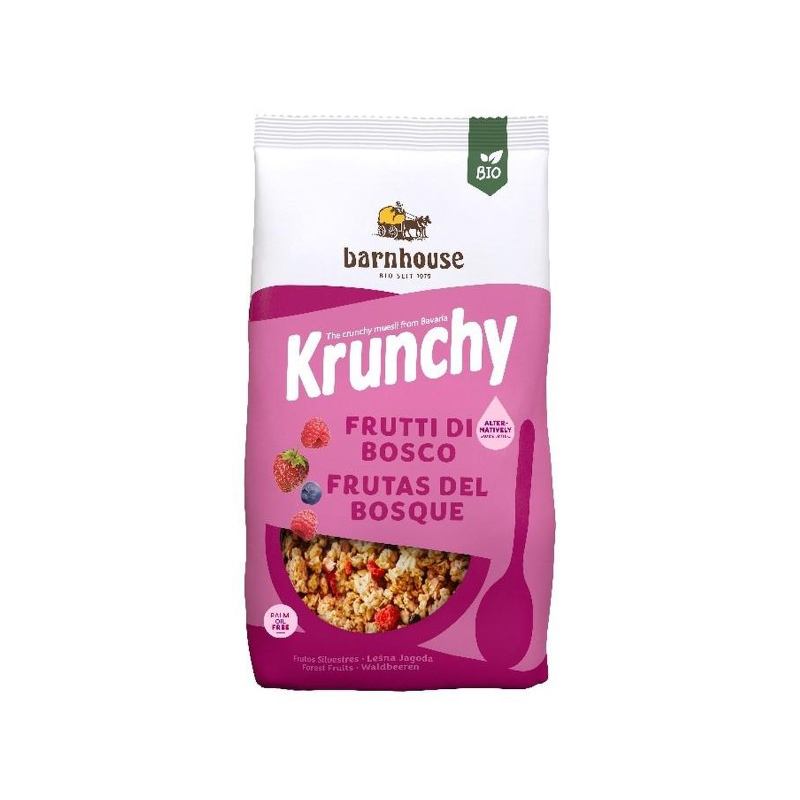 Krunchy sun frutas bosque 750gr barnhouse