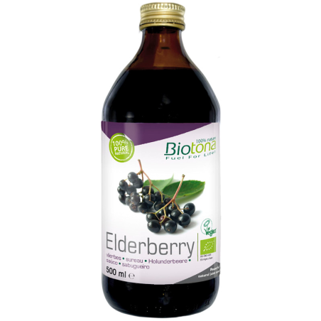 Biotona jugo edelberry sauco bio 500ml