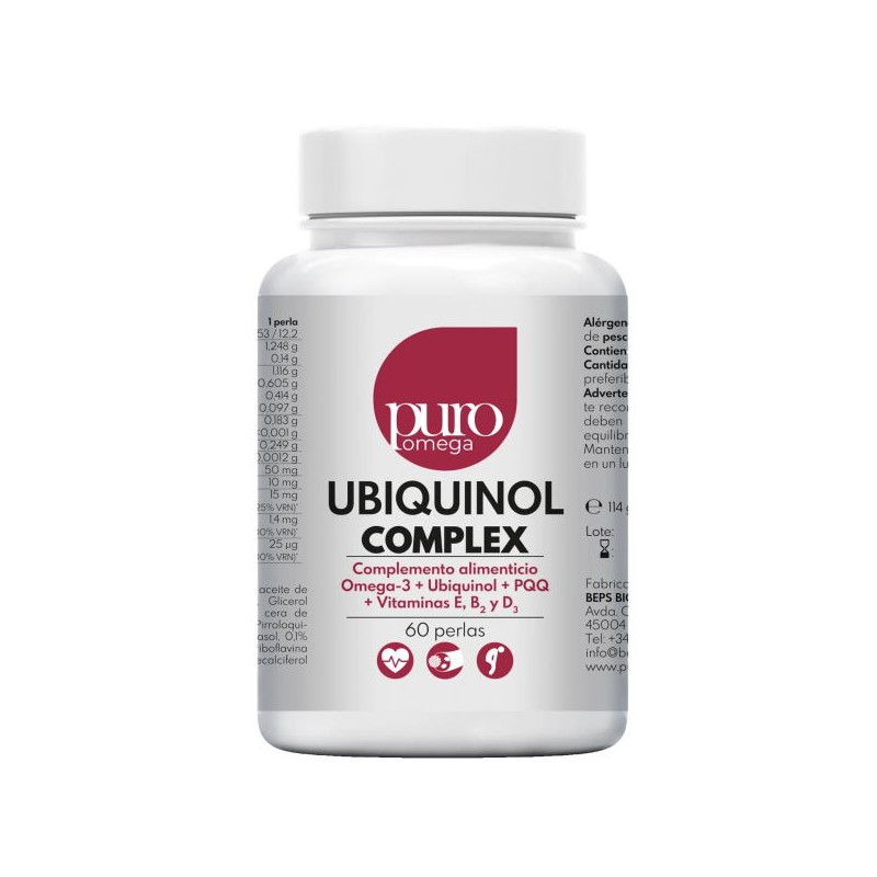 Ubiquinol complex 60 perlas puro omega beps