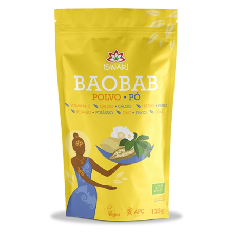 Iswari baobab polvo bio 125g