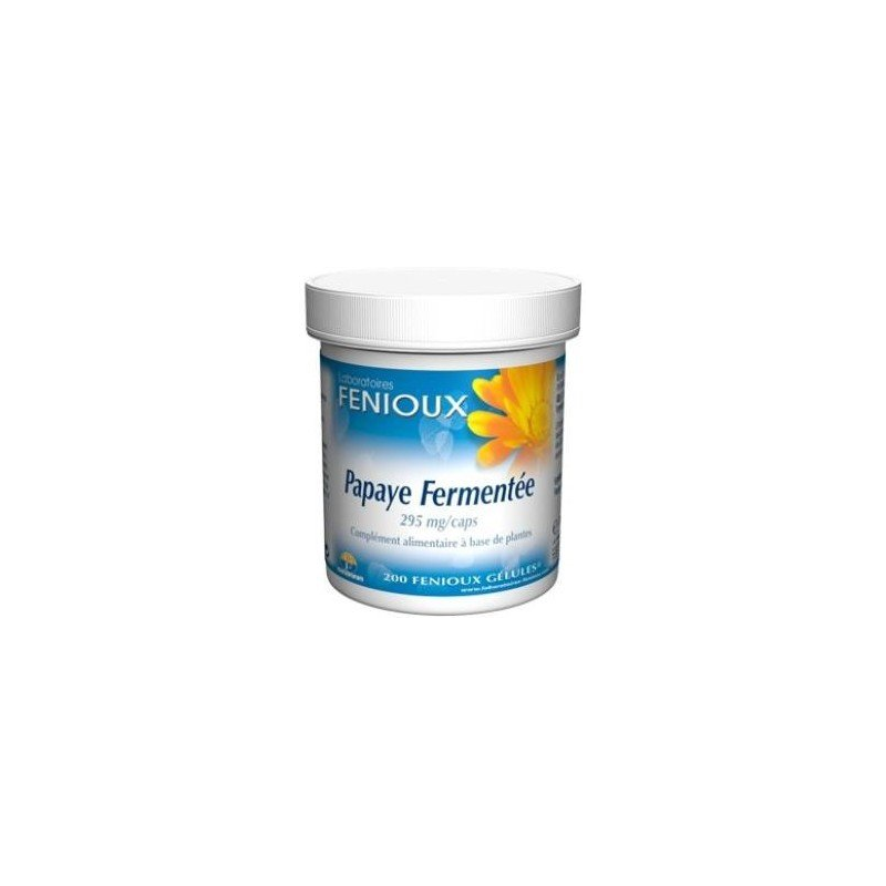 Papaya fermentada fenioux 295mg 200cap