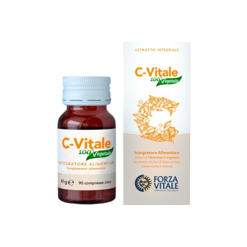 C-vitale 100% vegetal forza vitale 90comp