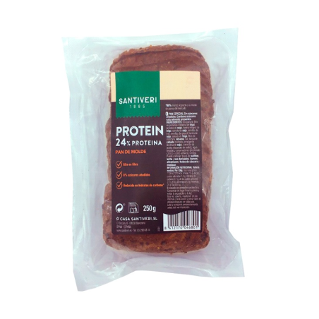 Pan de molde proteico santiveri 250g