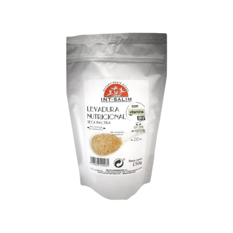 Levadura nutricional inactiva + b12 intsalim 150g
