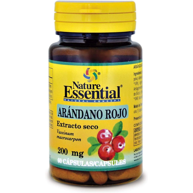 Arandano rojo 5000mg  60cap nature essential