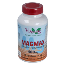 Magnesio bisglicinato magmax 400mg 120cap vbyotics