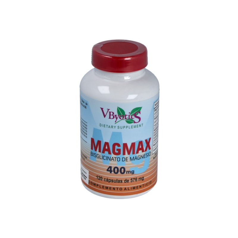 Magnesio bisglicinato magmax 400mg 120cap vbyotics