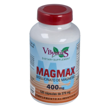 Magnesio bisglicinato magmax 400mg 120cap vbyotics